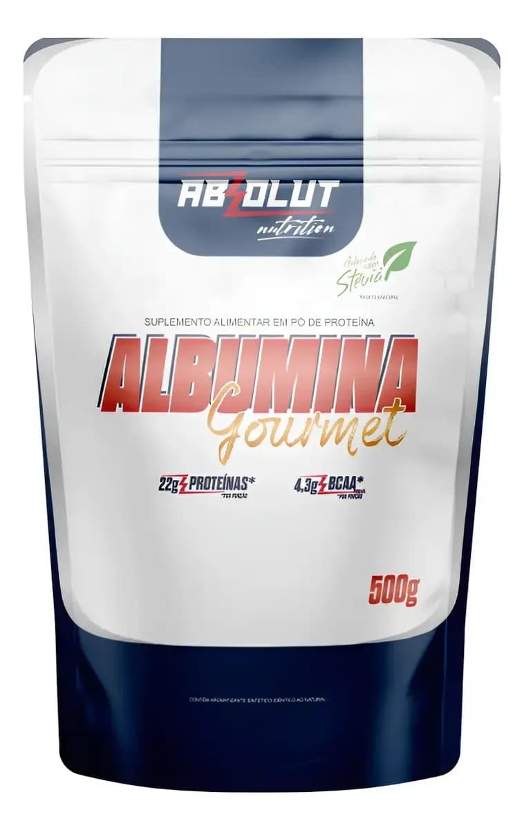 Albumina 500gr - Absolut Nutrition Sabor Natural