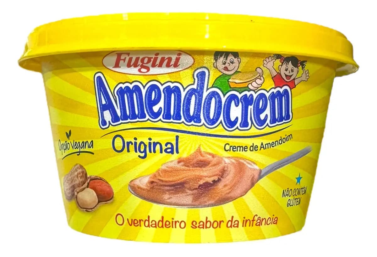 Creme Pasta Amendoim Amendocrem Fugini 200g