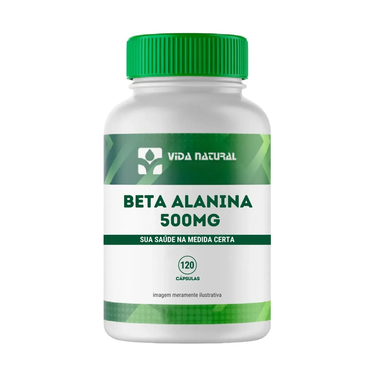 Beta Alanina 500mg Suplemento 120 Cápsulas