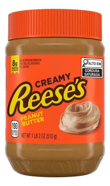 Reese's Creme De Amendoim Reeses Creamy Pasta Amendoim 510g