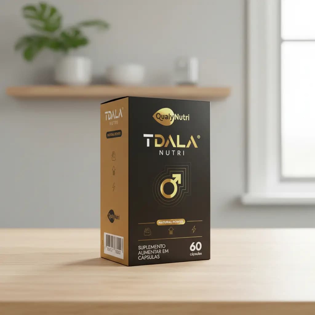 Tdala 60 Capsúlas Arginina Taurina Zinco Saponinas
