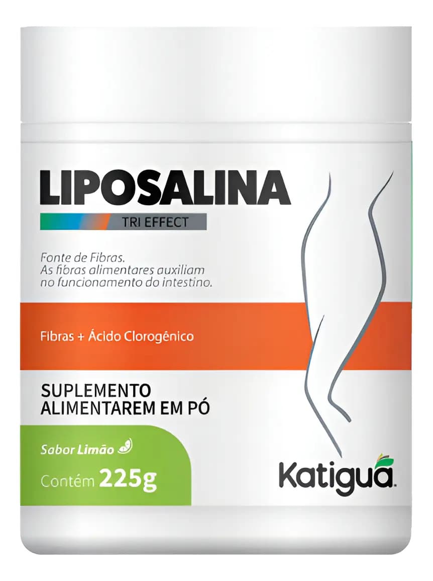 Suplemento Nutricional Katiguá Fibras Liposalina Limão 225g