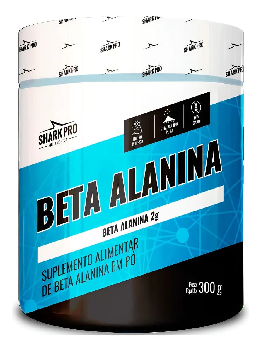 Beta Alanina Shark Pro - 300g Sabor Neutro