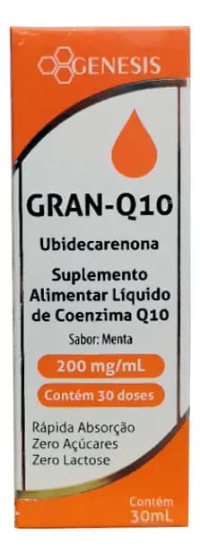 Coenzima Q10 Genesis Gran-Q10 Líquida 30 mL