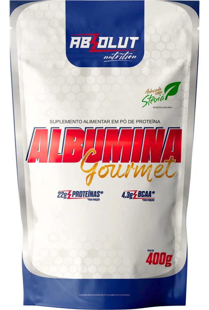 Albumina 400g Absolut Nutrition Sabor Baunilha
