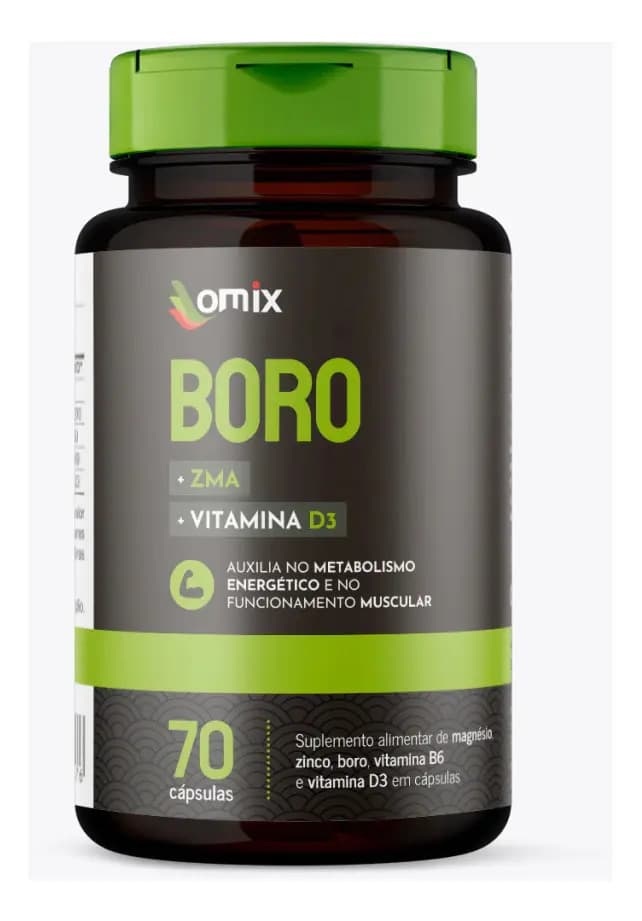 Boro + Zma + D3 - 70 Cápsulas