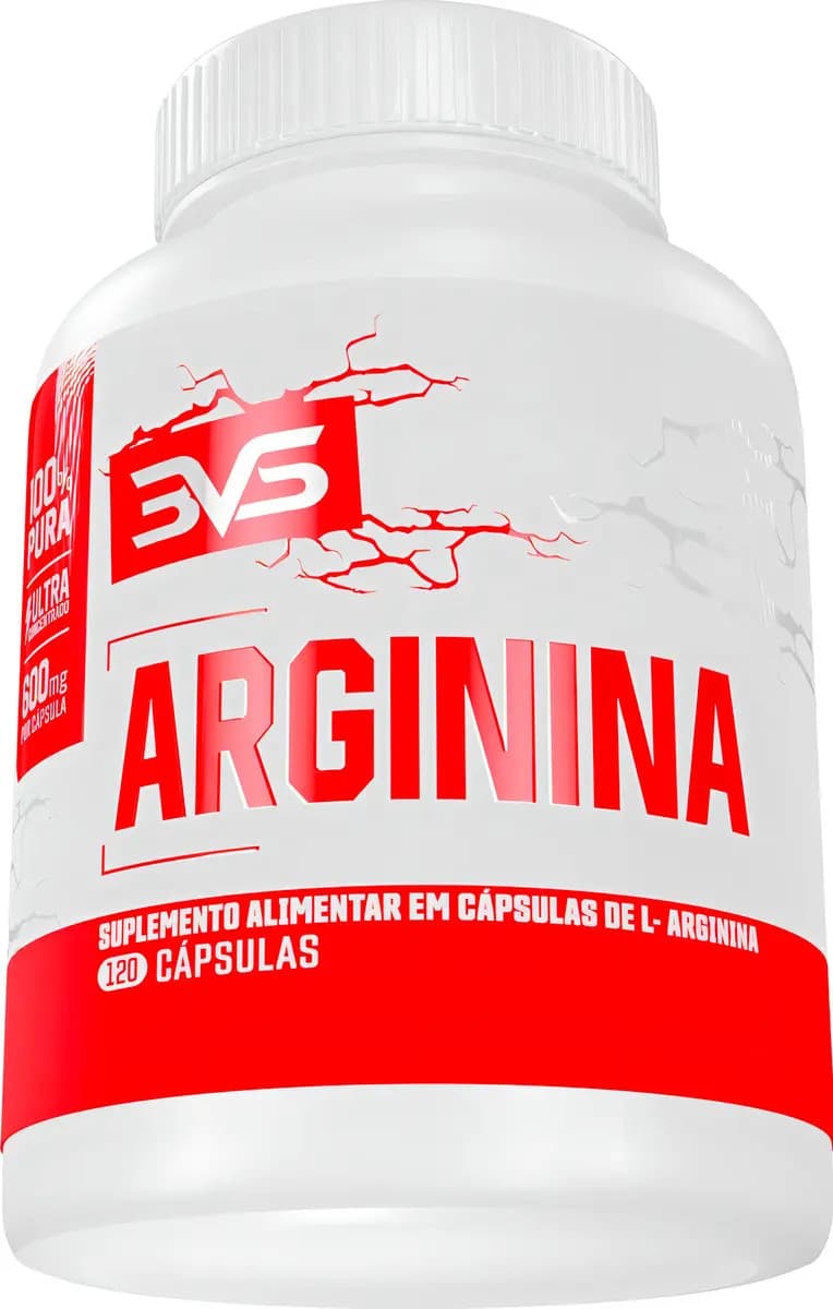 Arginina 120 Cápsulas 3vs Nutrition