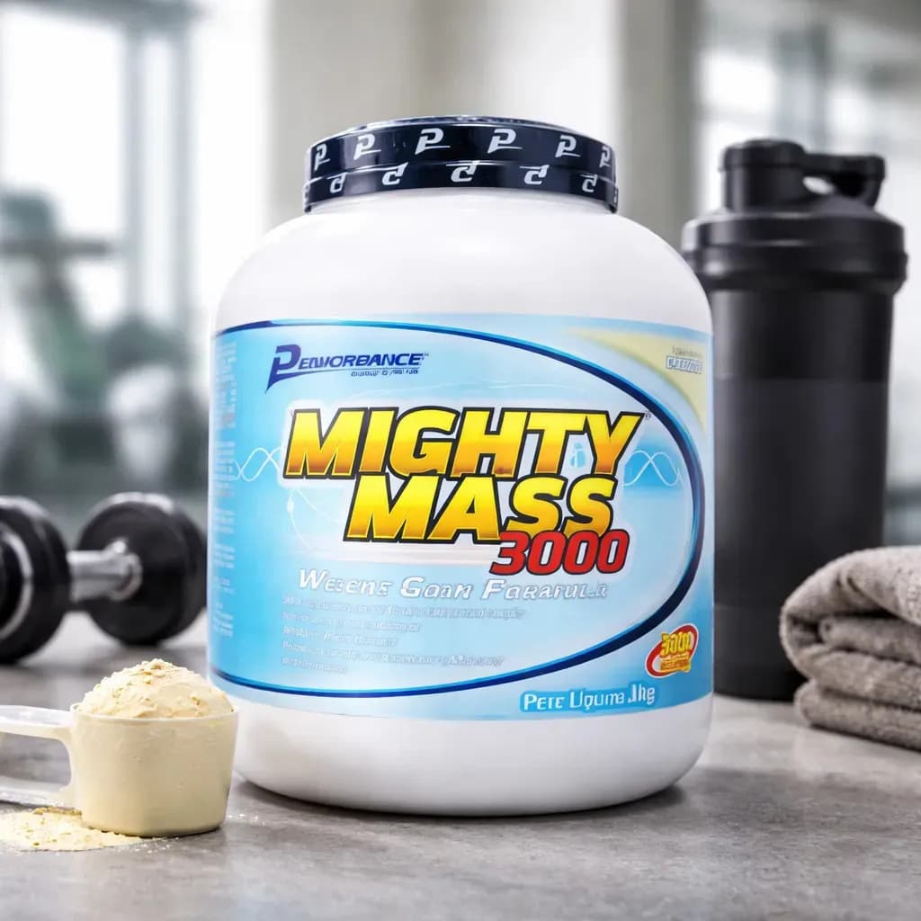 Hipercalórico Mighty Mass 3000 Baunilha Performance 3kg