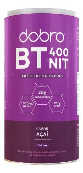 Bt Nitrato Dobro Com Taurina Sabor Açaí 450g