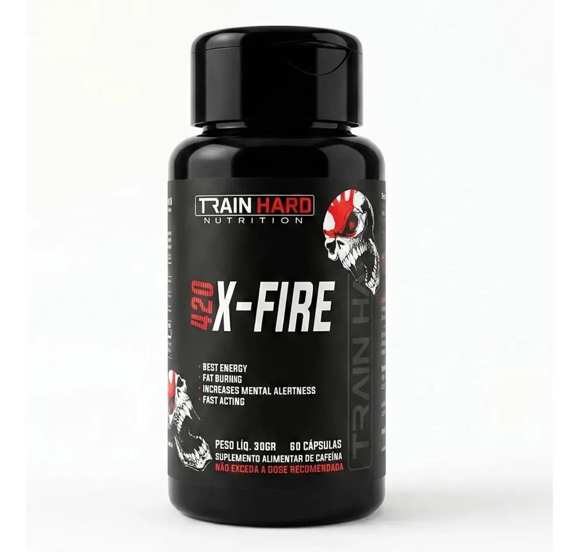 Suplemento en cápsula Train hard Nutrition Termogênico Queima Gordura Termogênico x 30g