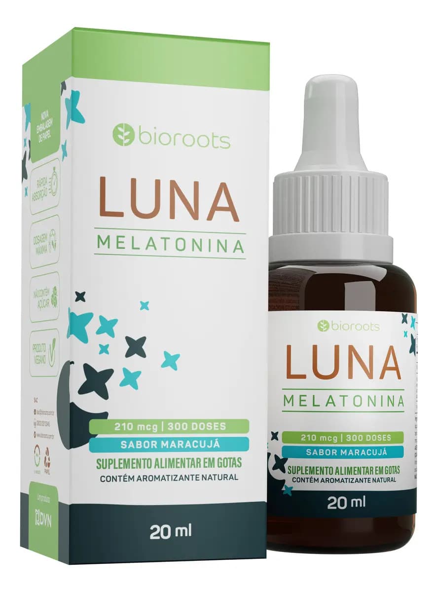 Luna Melatonina 20ml - Bioroots