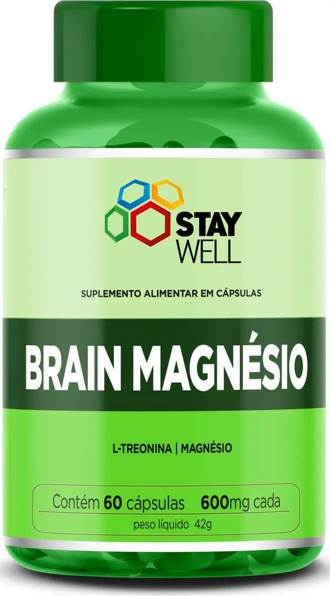 Suplemento Em Cápsula Sports Nutrition Magnesio Magnésio Treonato 500mg Magnésio L-treonato Magnésio Treonato 500mg Em Pote 60 Un