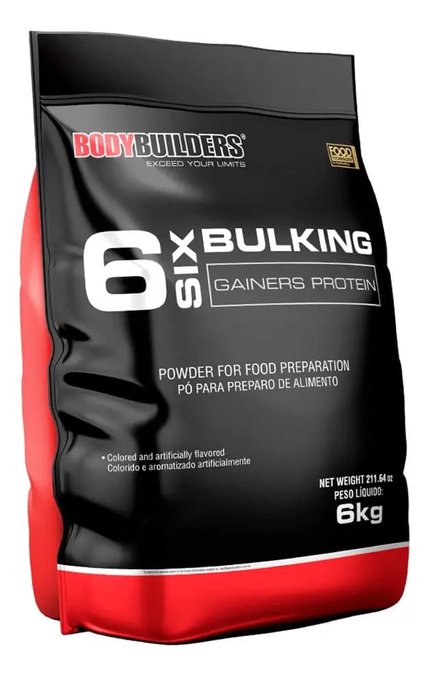 Hipercalórico Refil 6kg Bodybuilders Sabor Baunilha
