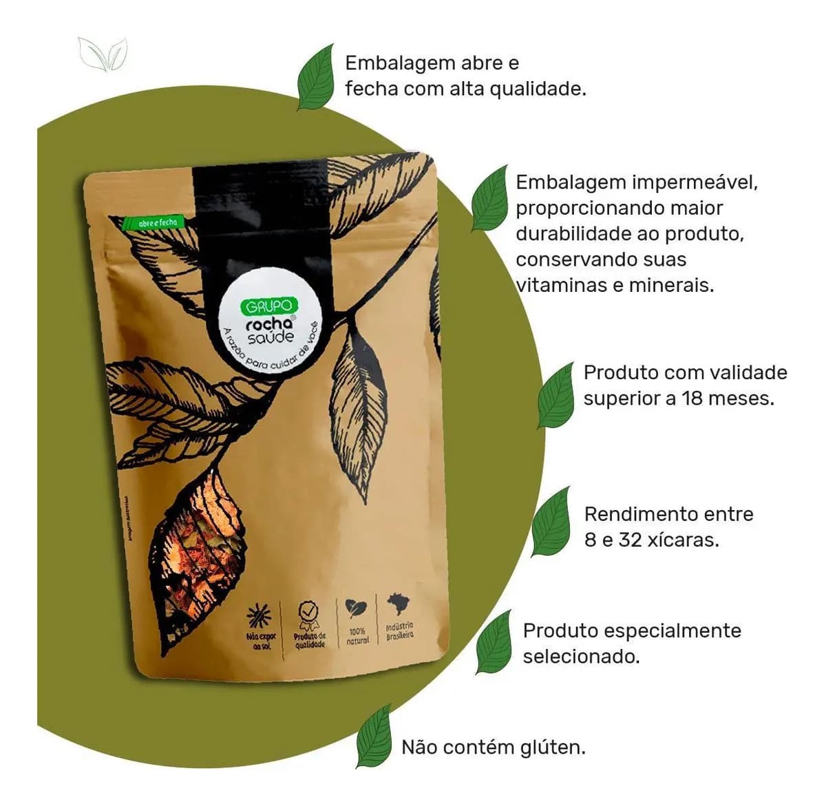 Blend - Chá Termogênico - Natural - Alta Qualidade - 50g