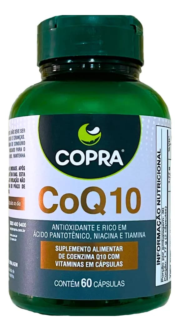 Coenzima Q10 60 Cápsulas - Copra