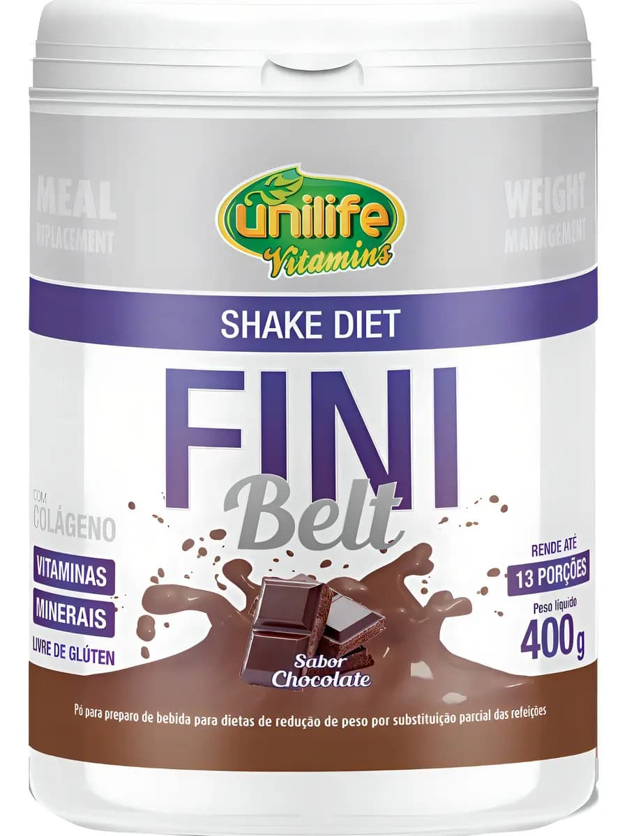 Shake Termogênico Nutricional Unilife Sabor Chocolate 400g