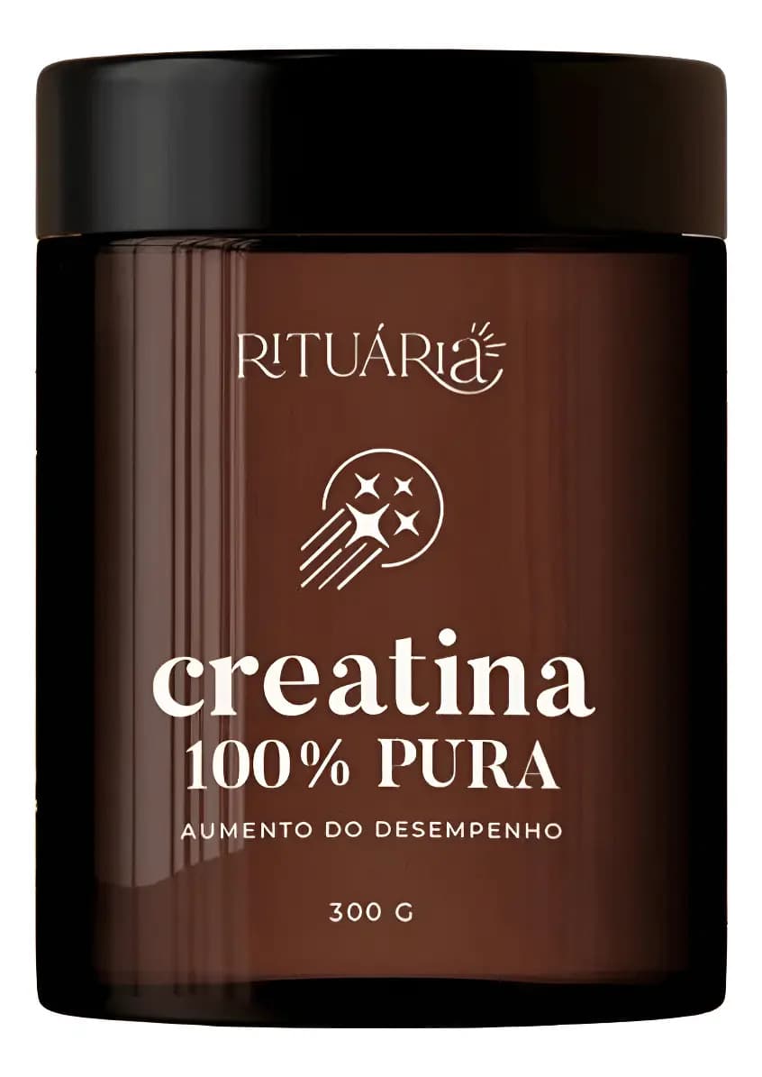Creatina 100% Pura Rituária Micronizada Monohidratada 300g Creatina